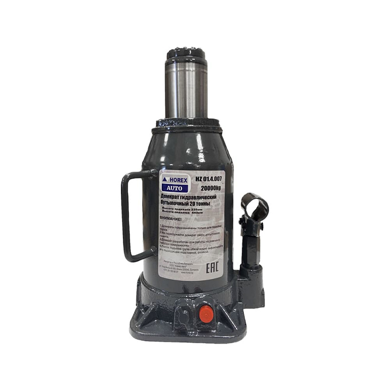 Домкрат бутылочный 20 т, 240-470 мм Horex HZ 01.4.007